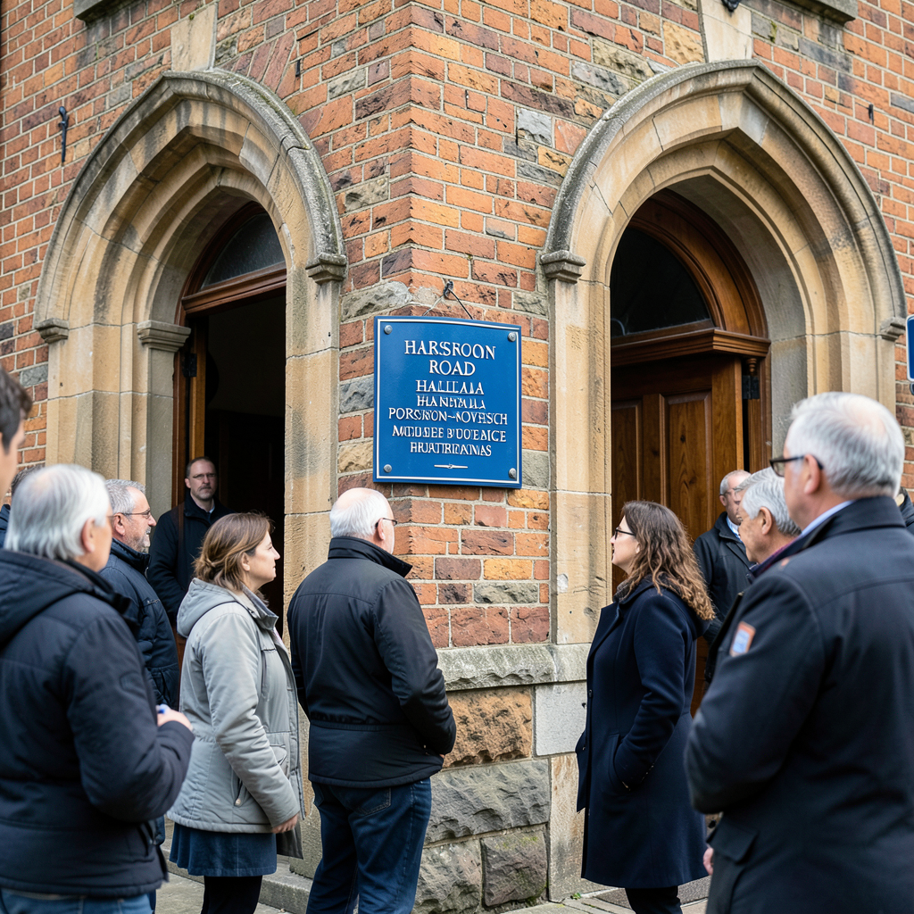 Blue plaque unveiled for Halifax policeman and crime novelist Maurice Procter